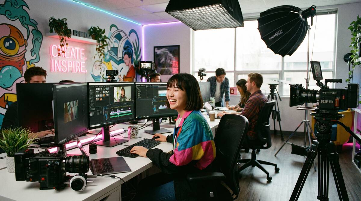 黄色仓库视频创作