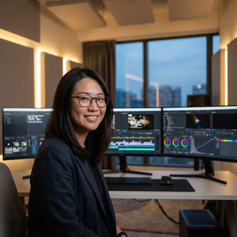 黄色仓库摄影师